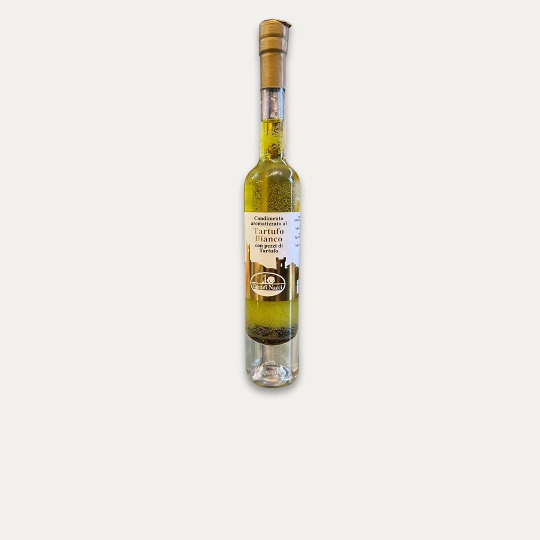 Olioaromatizzatoconpezziditartufobianco
